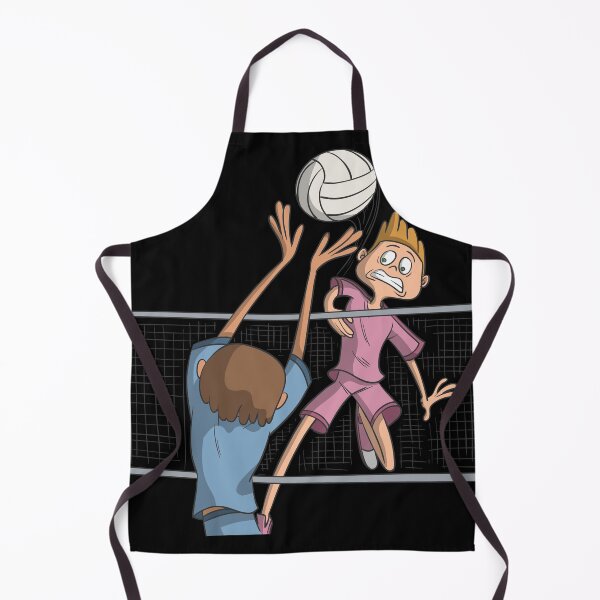 Item preview, Volleyball smash over net designed and sold by Monkey Ful.