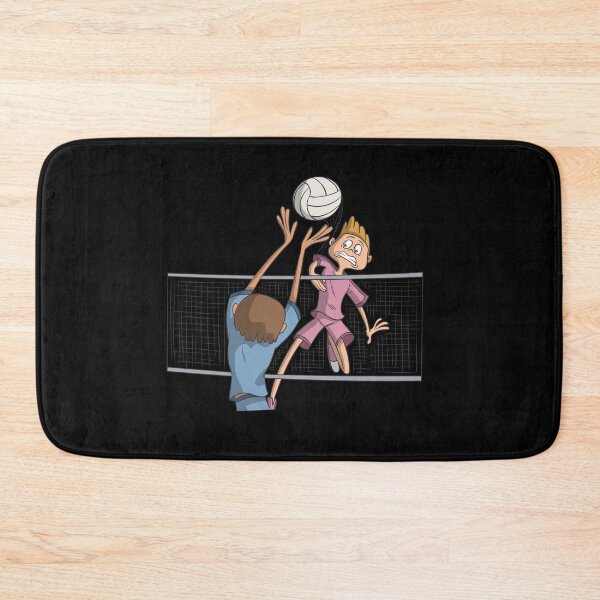 Item preview, Volleyball smash over net designed and sold by Monkey Ful.