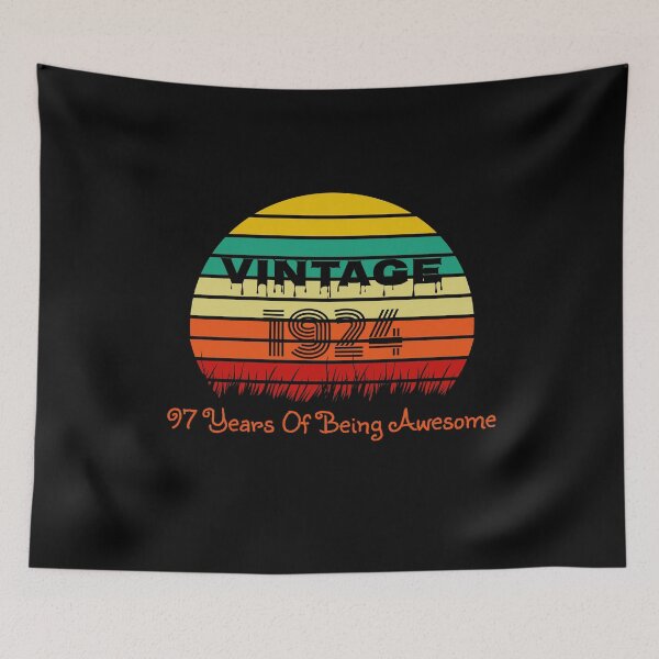 Item preview, Vintage 1924 - 97 Years of Being Awesome designed and sold by JaneApril.