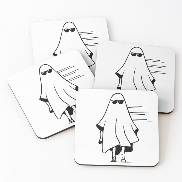 Item preview, Chill Ghost Wearing Sunglasses designed and sold by cloudvity.