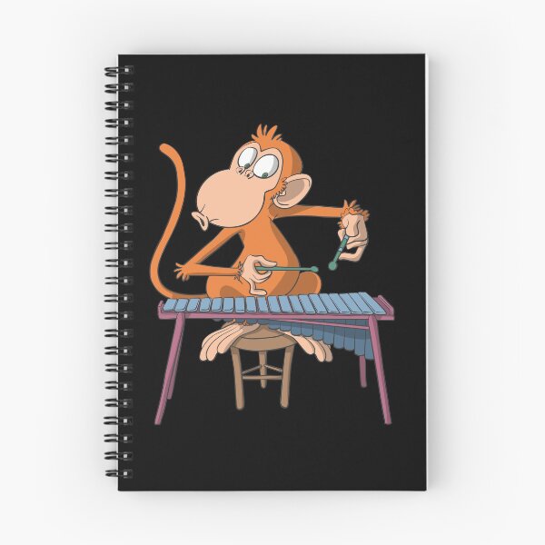 Item preview, Monkey plays marimba xylophone designed and sold by Monkey Ful.