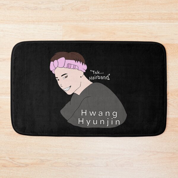 Item preview, Sticker - Stray Kids Hyunjin iconic meme designed and sold by Amy Hearts.