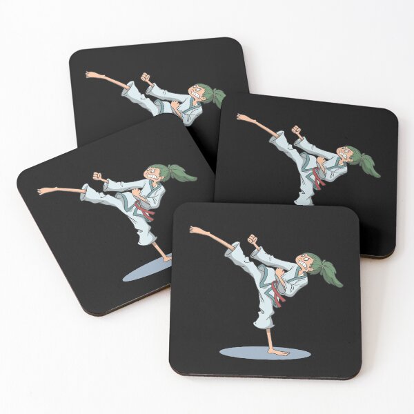 Item preview, Karate foot kick over head designed and sold by Monkey Ful.