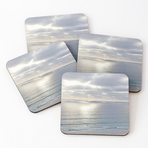 Item preview, Sunset Beach Ocean Pacific Seaside Sea Waves Sun Sunny Horizon Landscape Nature Art  designed and sold by gkao.