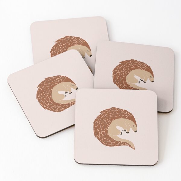 Item preview, Pangolin pattern and sticker pack Save the pangolin designed and sold by JokeGysen.