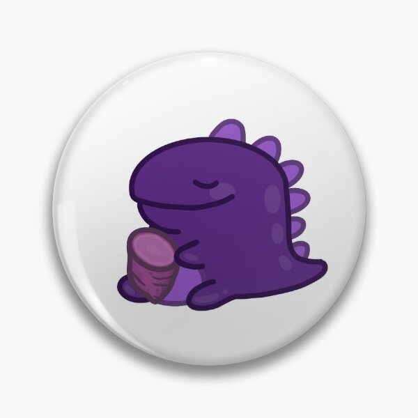 Item preview, Ube Dinosaur  designed and sold by laracast.