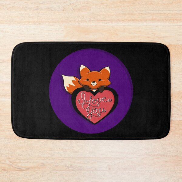 Item preview, I Love You Foxie designed and sold by Art by Morgan Campillo.