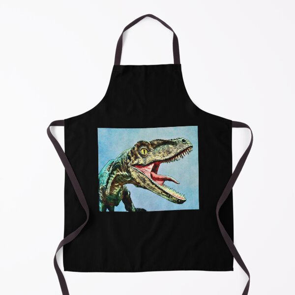 Artikelvorschau, Dinosaurier Velociraptor Dinosaurier Kunst Illustration entworfen und verkauft von DebiPhillips.