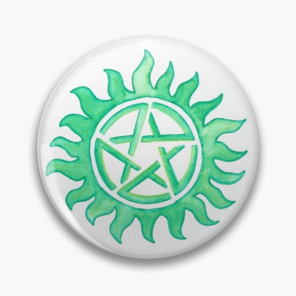 Item preview, Green Supernatural Anti-Possession Symbol designed and sold by FanartAft.