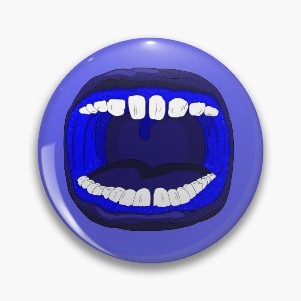 Item preview, Strange blue open mouth designed and sold by Humanstore.