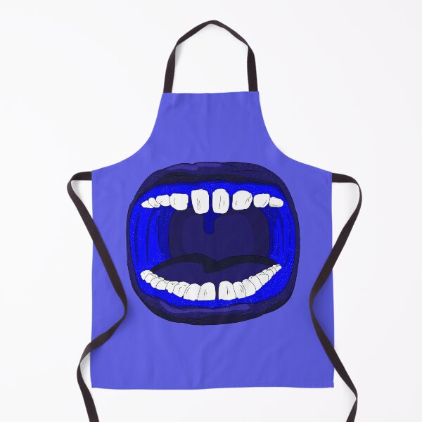 Item preview, Strange blue open mouth designed and sold by Humanstore.