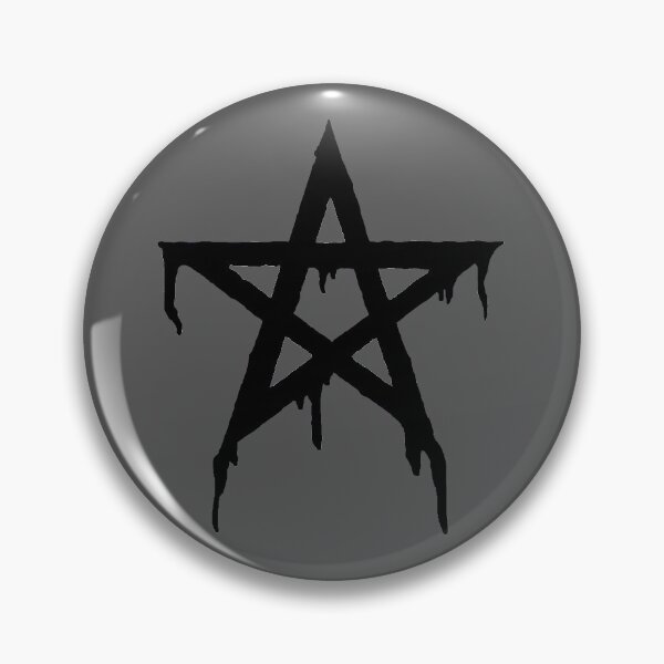 Item preview, Pentagram black designed and sold by tada-leipzig.