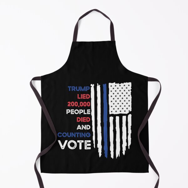 Item preview, Trump Lied 200,000 People died and counting vote designed and sold by tinypurpleland.
