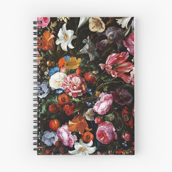 Item preview, Dutch Vintage Botanical Flowers Midnight Garden Nightgarden designed and sold by UtArt.