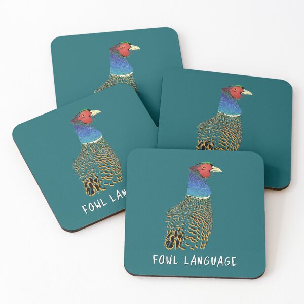 Item preview, No Fowl Language designed and sold by THUDcreative.