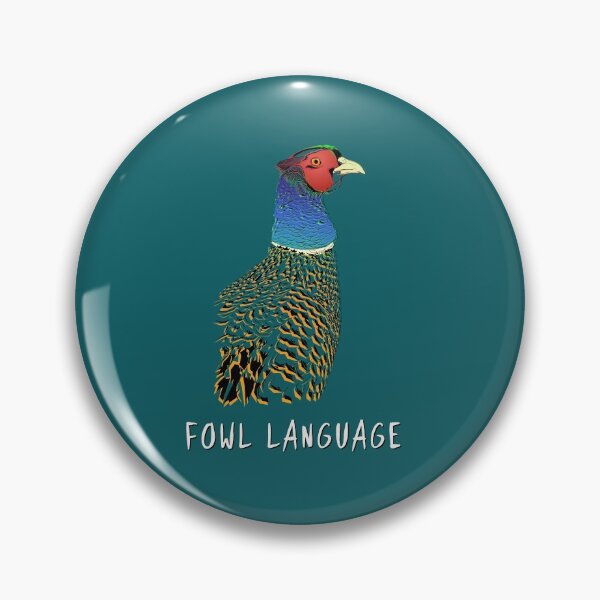 Item preview, No Fowl Language designed and sold by THUDcreative.