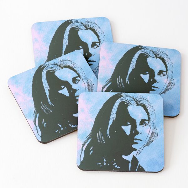 Item preview, Lynn Gunn Scratch Portrait (Blue) designed and sold by Laaara1909.