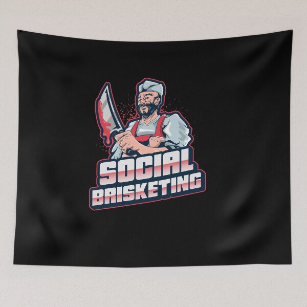 Item preview, Social Brisketing BBQ designed and sold by AndApArt.