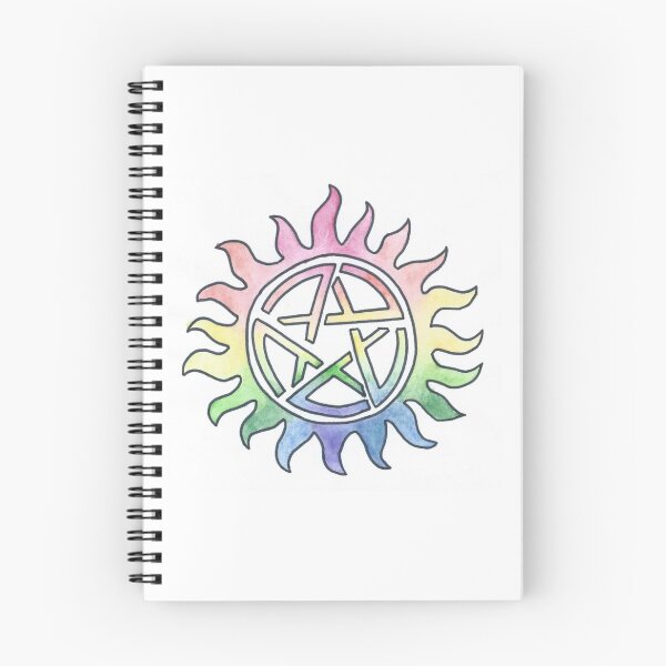 Item preview, Rainbow Supernatural Anti-Possession Symbol designed and sold by FanartAft.