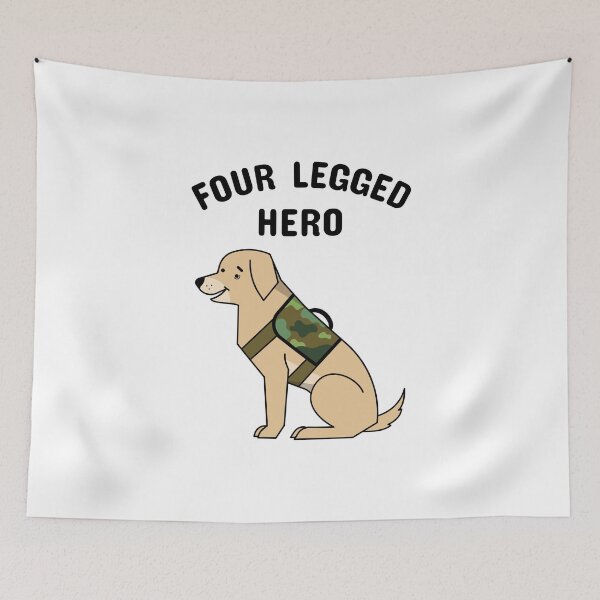 Item preview, Four Legged Hero designed and sold by CRECK.