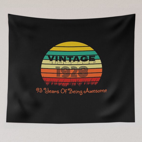 Item preview, Vintage 1928 - 93 Years of Being Awesome designed and sold by JaneApril.