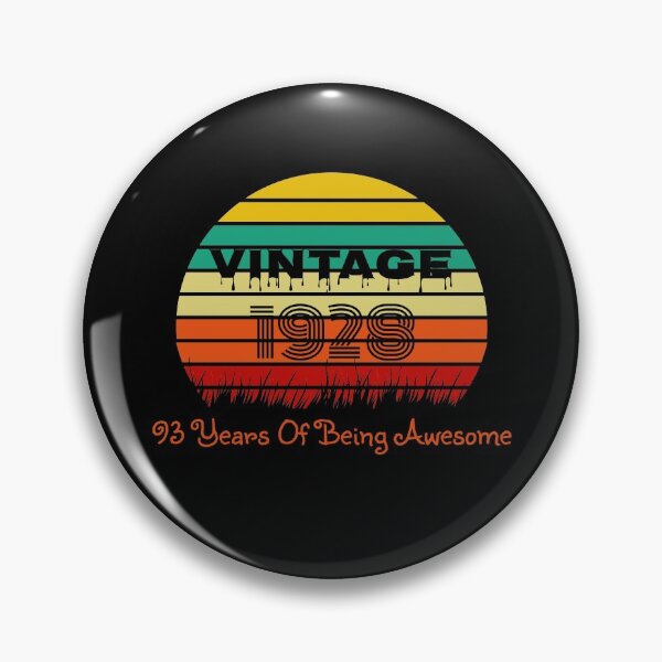 Item preview, Vintage 1928 - 93 Years of Being Awesome designed and sold by JaneApril.