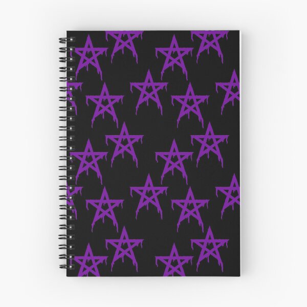 Item preview, Pentagram purple repeat designed and sold by tada-leipzig.