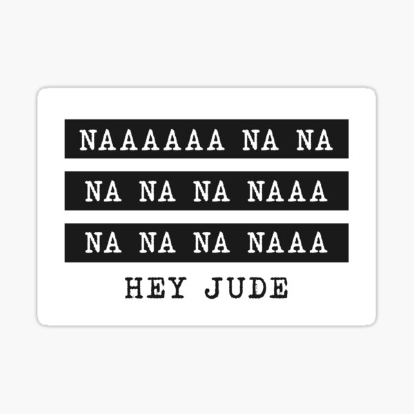 Item preview, Hey Jude designed and sold by Ju Hespan.