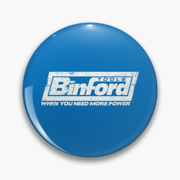 Item preview, Binford Logo (White) designed and sold by GeekeriaDeluxe.