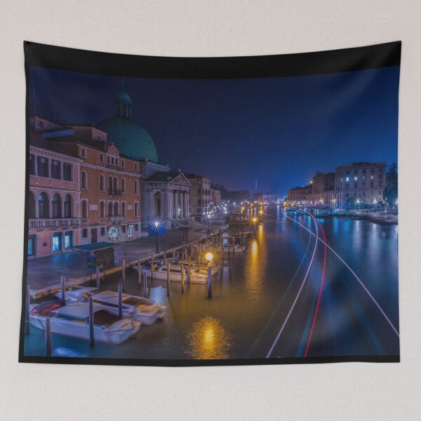 Item preview, Candy Canal of Venice at Night designed and sold by brandonbrandon.