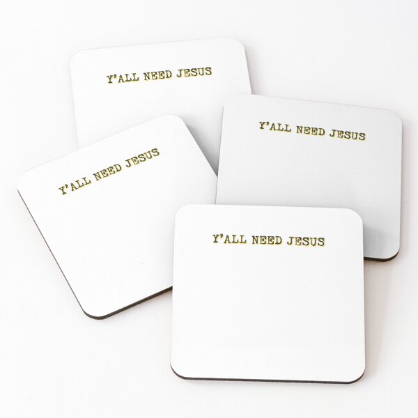 Item preview, Y'all Need Jesus Christian God Bible Joke designed and sold by thefrshmachine.