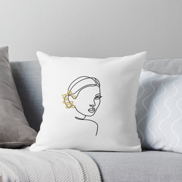 Item preview, Filipina Earring Line Artwork Full Face designed and sold by laracast.