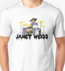 Janet weiss Drummer Amazing Unisex T-Shirt