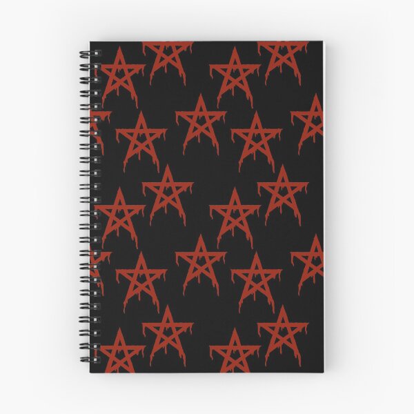 Item preview, Pentagram red repeat designed and sold by tada-leipzig.