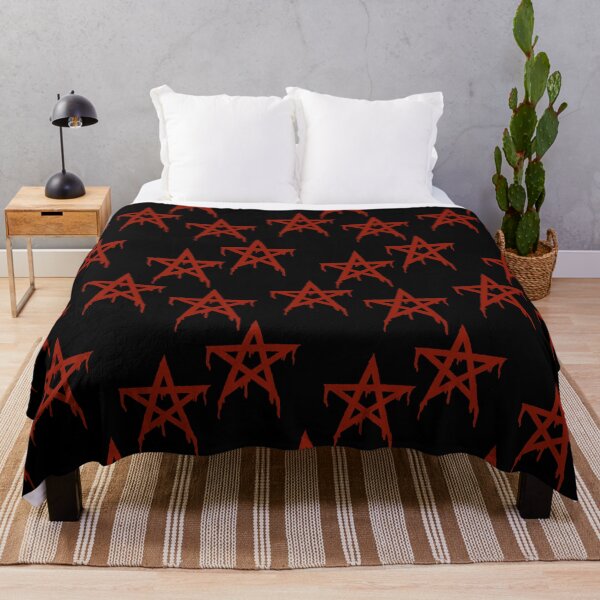 Item preview, Pentagram red repeat designed and sold by tada-leipzig.