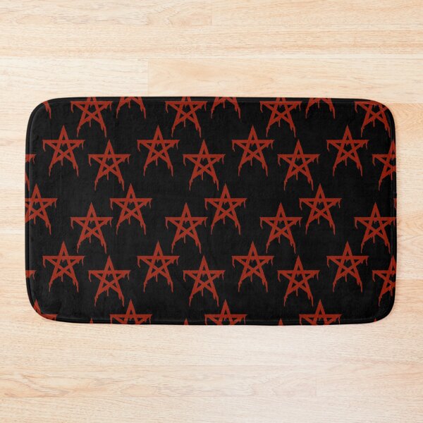 Item preview, Pentagram red repeat designed and sold by tada-leipzig.