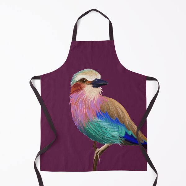 Item preview, Lilac-breasted roller Bird Illustration designed and sold by nightlyforest.