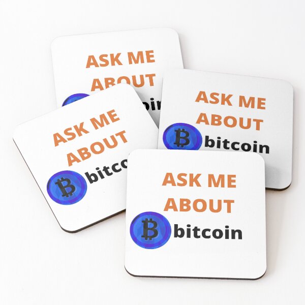 Item preview, Ask me about bitcoin designed and sold by Yasdey Rojas.