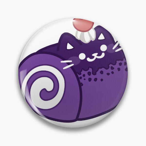 Item preview, Ube Roll Cake Cat designed and sold by laracast.