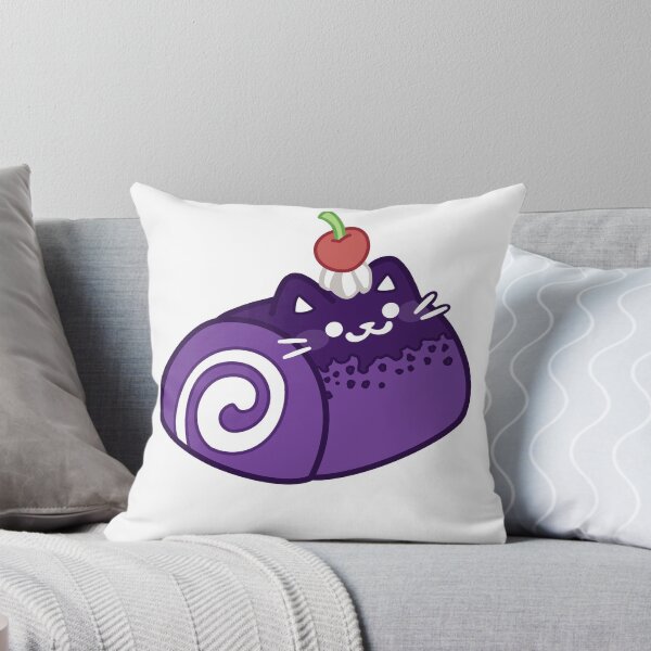 Item preview, Ube Roll Cake Cat designed and sold by laracast.
