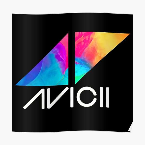Avicii Logo Poster By Jaxu3 Redbubble