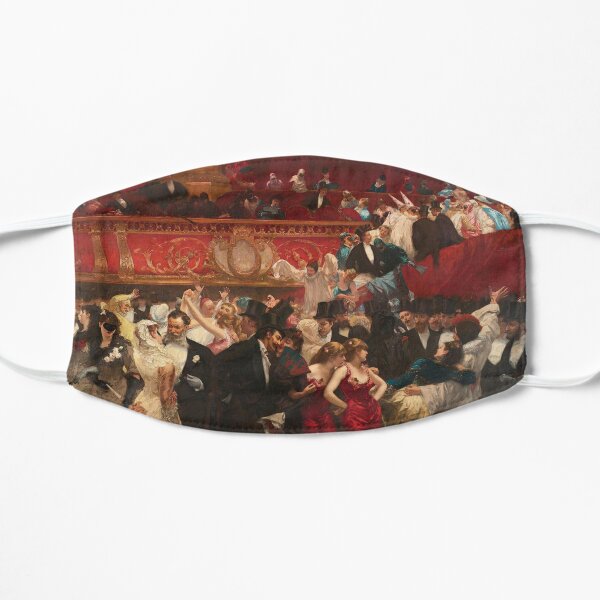 The Masked Ball (1880) - Charles Hermans Flat Mask