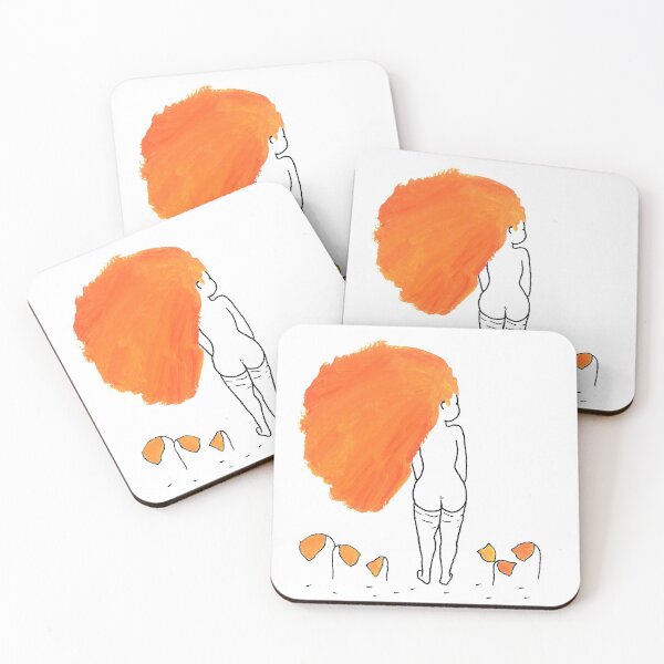 Item preview, Feminist Flowers - orange designed and sold by poemies.