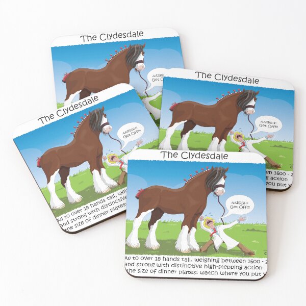 Item preview, Anna Kane Characteristics of the Clydesdale Draught Horse designed and sold by TheCCGBshop.