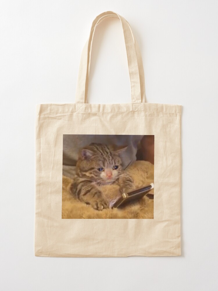 『TAKA ORIGINAL』Crying in Style Cat Tote トートバック IMG_5684.jpg?v=1666218716