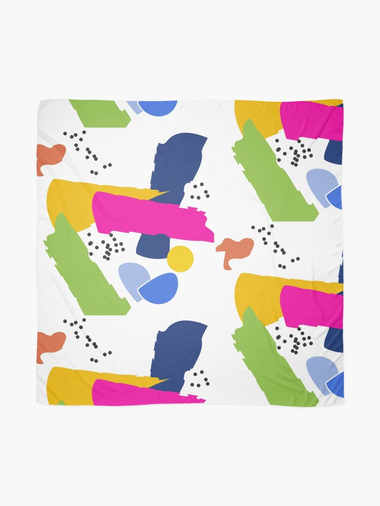 Alternate view of Insanely Abstract Scarf