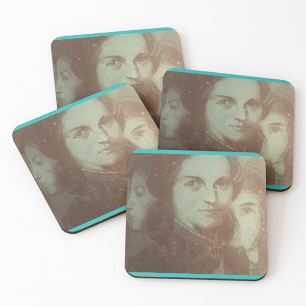 Item preview, Very nice vintage picture of the Bronte sisters designed and sold by Pelikancrazy.