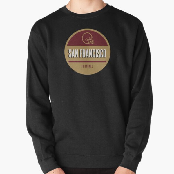 Nfl San Francisco 49ers Boys' Black/gray Long Sleeve Hooded Sweatshirt :  Target