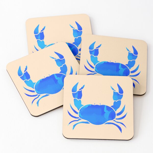 Item preview, Blue Watercolor Crab   designed and sold by Emily Boynton.