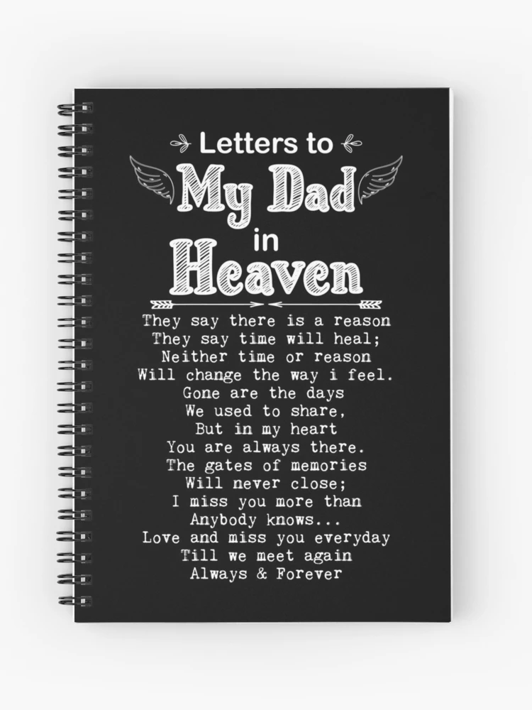 Letters to My Dad in Heaven Journal